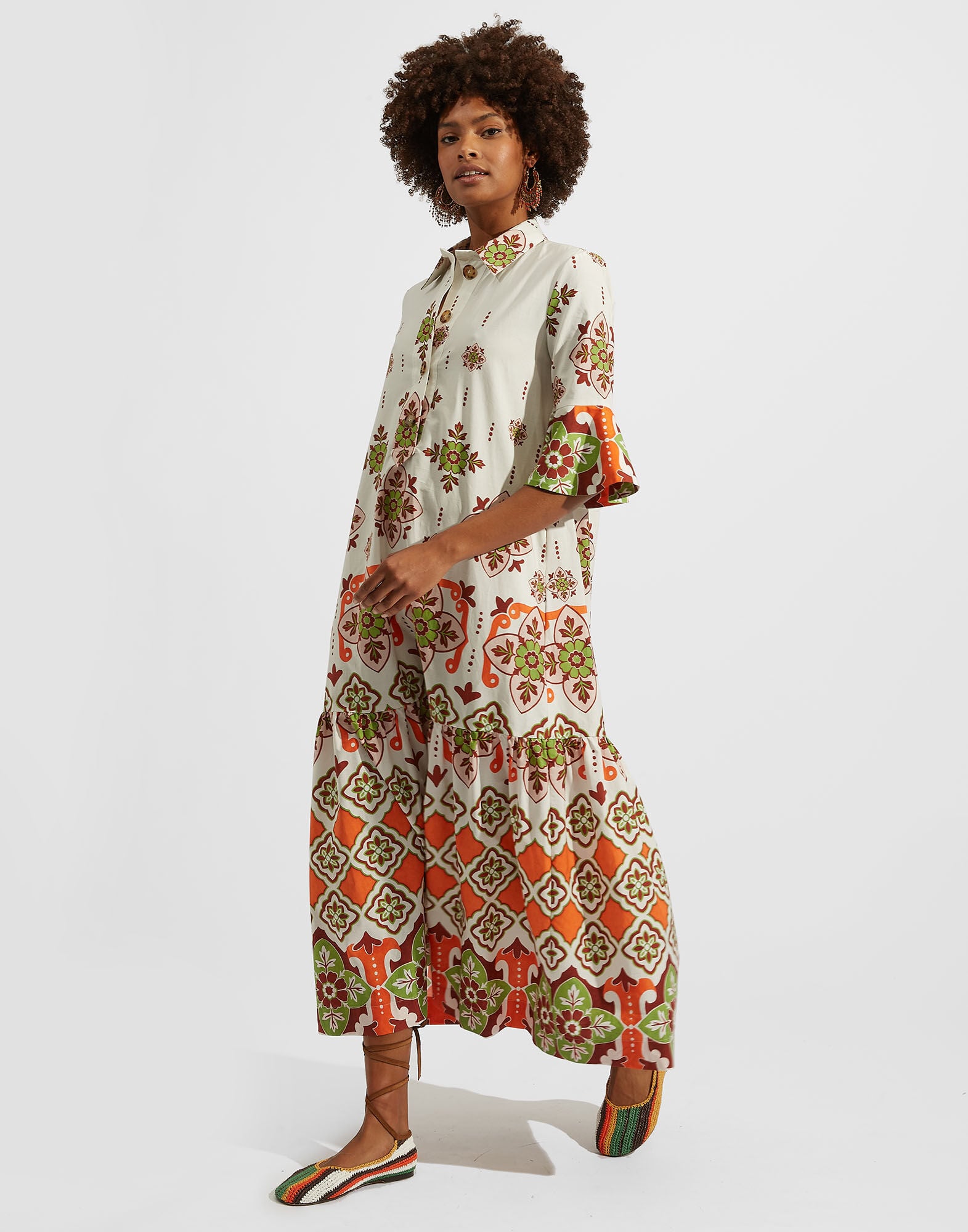 Artemis Dress La DoubleJ: Partenope Placée Artemis Dress La DoubleJ: Partenope Placée DRE0176COT039