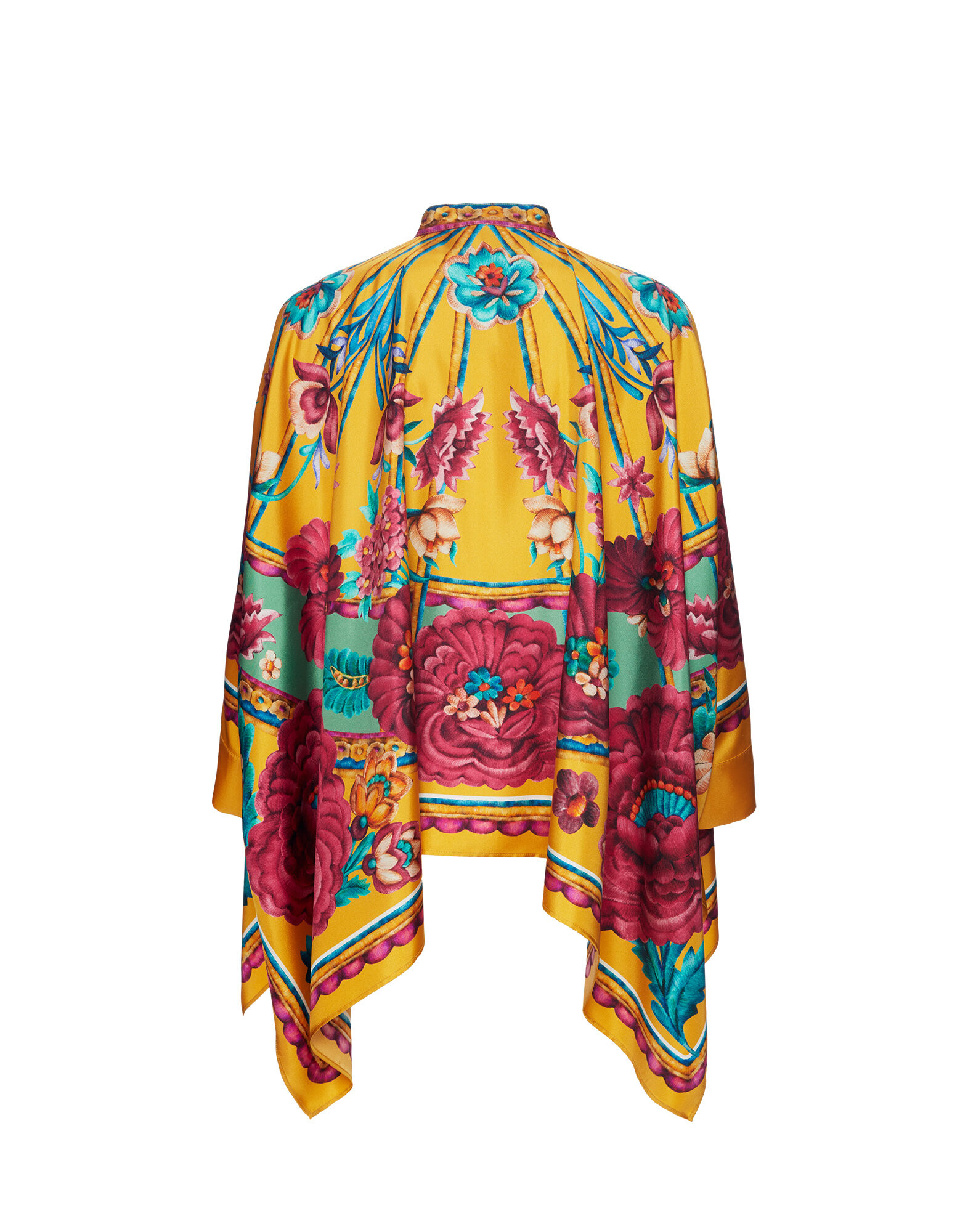 Foulard Shirt La DoubleJ: Zodiac Placée Marigold Foulard Shirt La DoubleJ: Zodiac Placée Marigold SHI0167LAC008