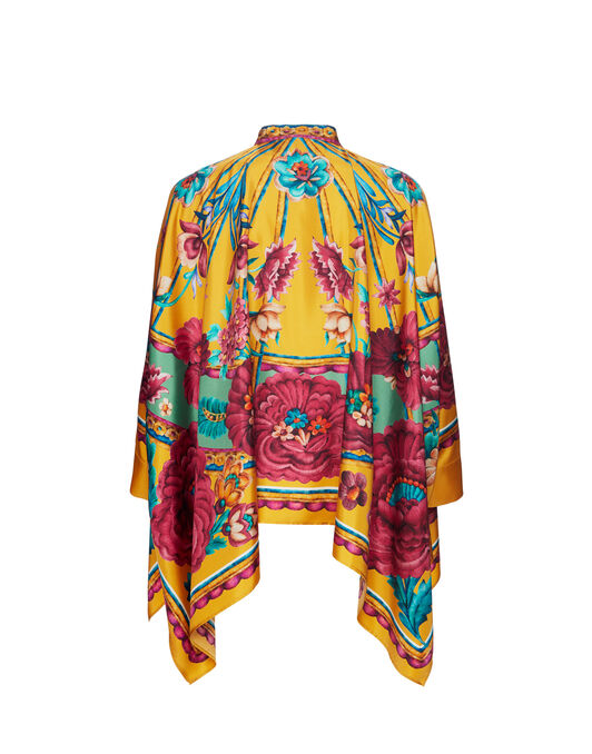 Foulard Shirt La DoubleJ: Zodiac Placée Marigold Foulard Shirt La DoubleJ: Zodiac Placée Marigold SHI0167LAC008
