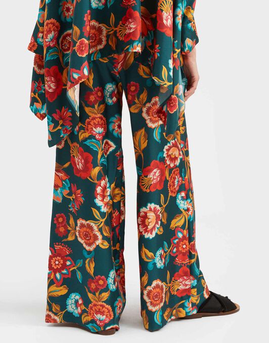 Palazzo Pants La DoubleJ: Hottie Emerald Palazzo Pants La DoubleJ: Hottie Emerald TRO0026SIL006