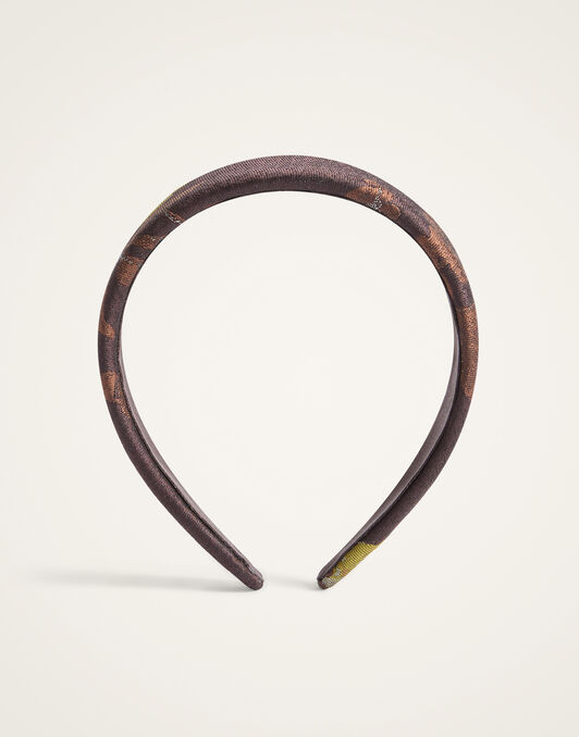 Flat Headband La DoubleJ: Devon Brown Flat Headband La DoubleJ: Devon Brown HEB0023JCQ141