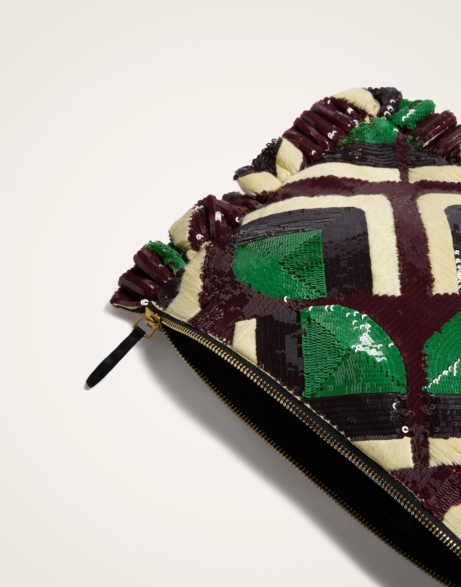 Hand Pochette La DoubleJ: Domino Military Green BAG0081PAI017