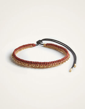Better Together Belt La DoubleJ: Bicolor Brown & Ivory BEL0011ROP001