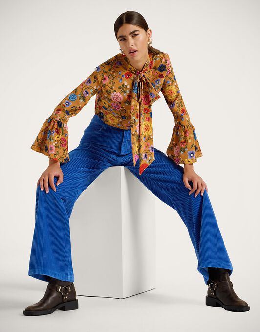 The Flare Pants La DoubleJ: Solid Light Blue The Flare Pants La DoubleJ: Solid Light Blue TRO0140VEL013