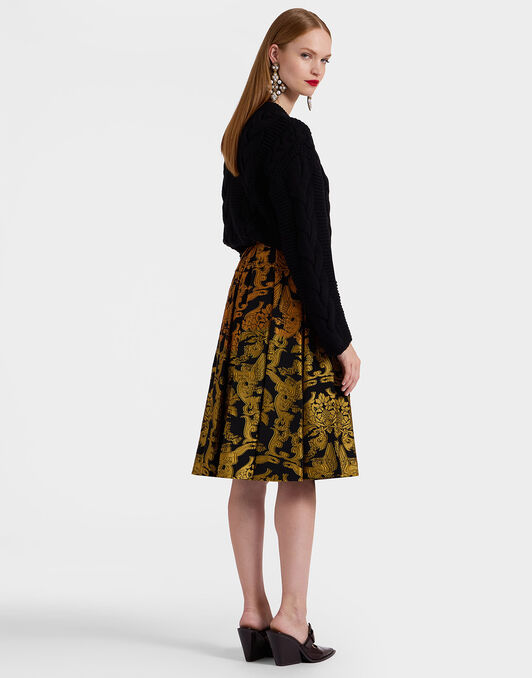 Kelly Skirt La DoubleJ: Cherubs Multicolor Kelly Skirt La DoubleJ: Cherubs Multicolor SKI0129JCQ089