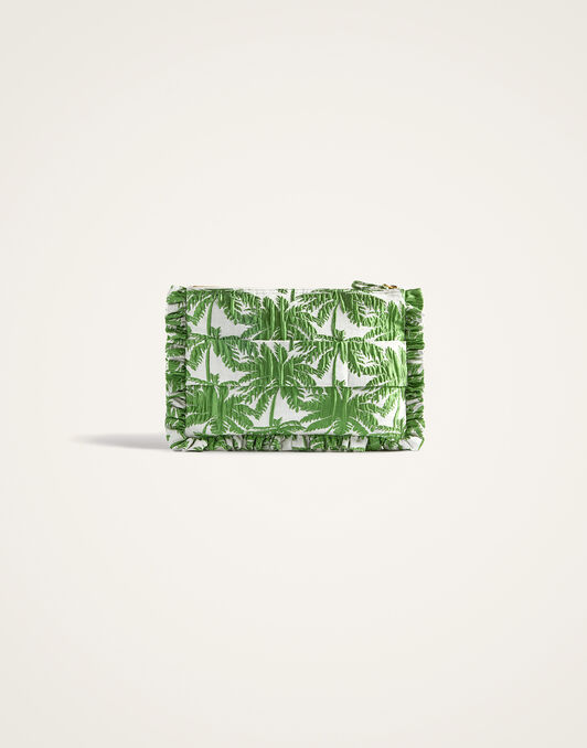 Hand Pochette La DoubleJ: Tropicana White BAG0059JCQ112