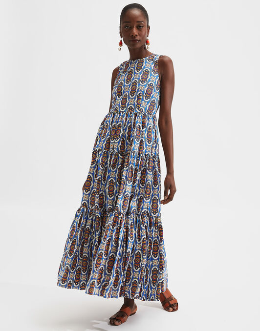 Sleeveless Big Dress La DoubleJ: Amalfi Sleeveless Big Dress LaDoubleJ: Amalfi DRE0185COT001