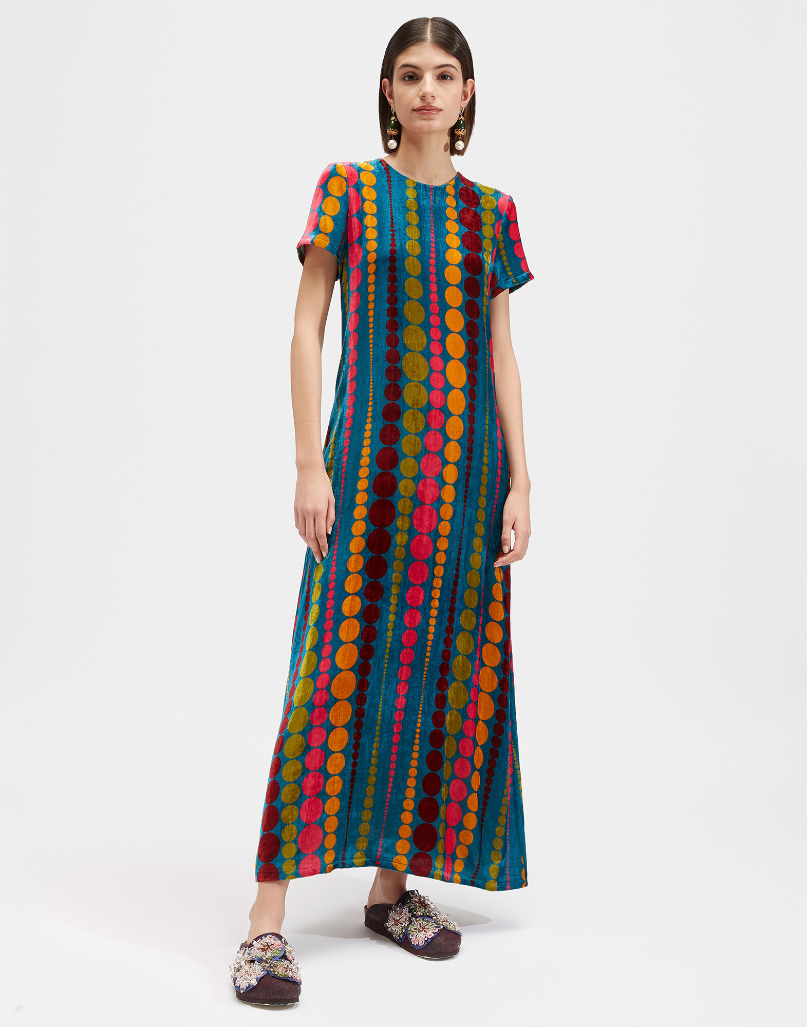 Swing Dress La DoubleJ: Bubbles DRE0001VEL004