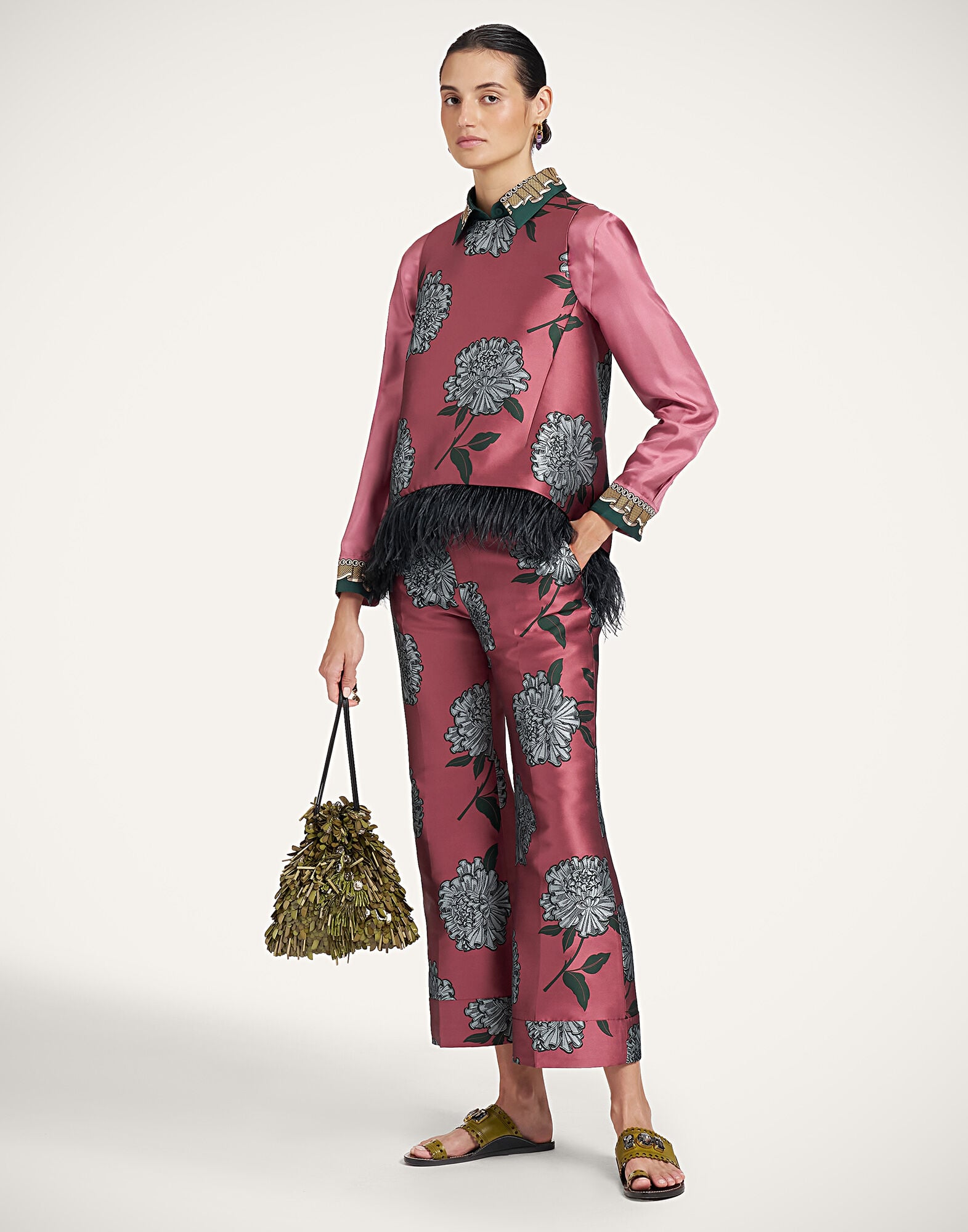 Hendrix Pants La DoubleJ: Feria Pink Hendrix Pants La DoubleJ: Feria Pink TRO0014JCQ165