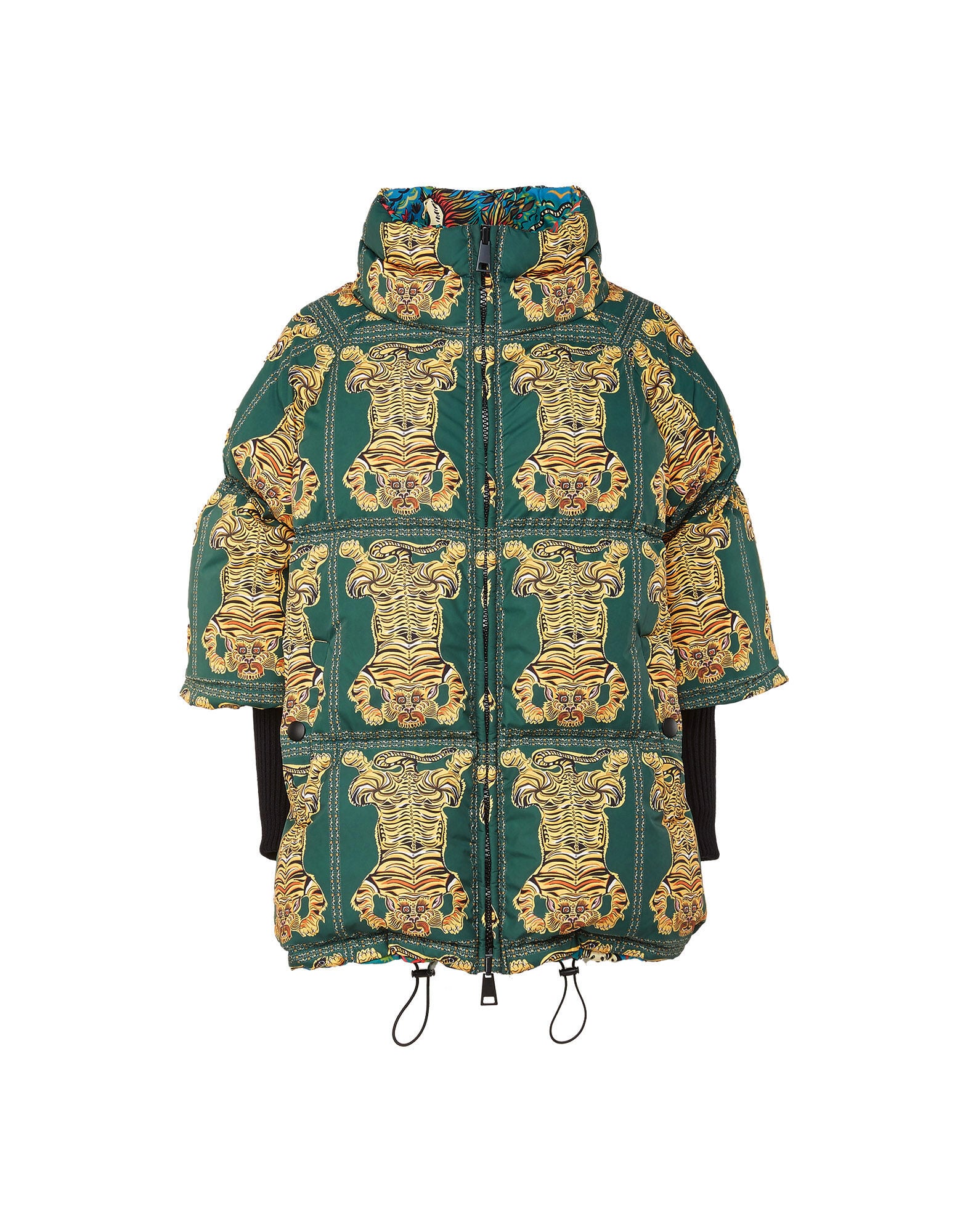 Reversible St. Moritz Jacket La DoubleJ: Tiger Tiles Reversible St. Moritz Jacket La DoubleJ: Tiger Tiles DOW0003NYL003
