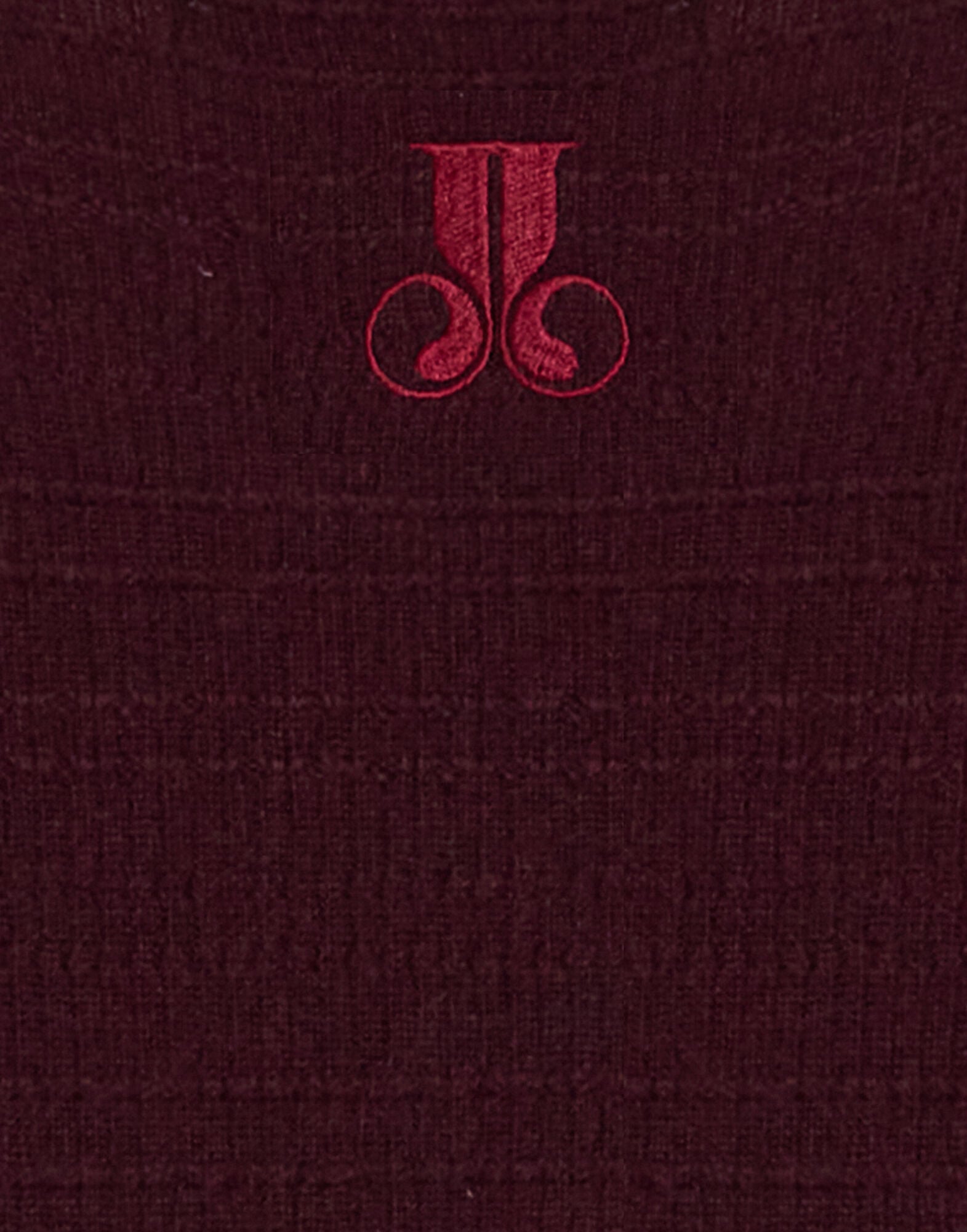 Picket Crew Neck La DoubleJ: Solid Burgundy Picket Crew Neck La DoubleJ: Solid Burgundy PUL0308KNI171