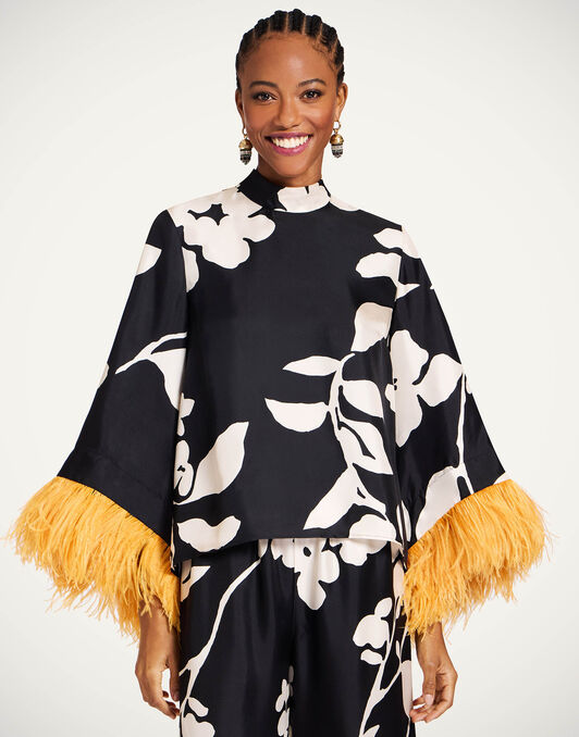 Make An Exit Top La DoubleJ: Winter Jasmine Make An Exit Top La DoubleJ: Winter Jasmine TOP0104SIL001