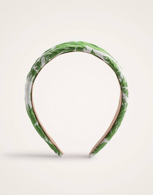 Flat Headband La DoubleJ: Tropicana White Flat Headband La DoubleJ: Tropicana White HEB0023JCQ112