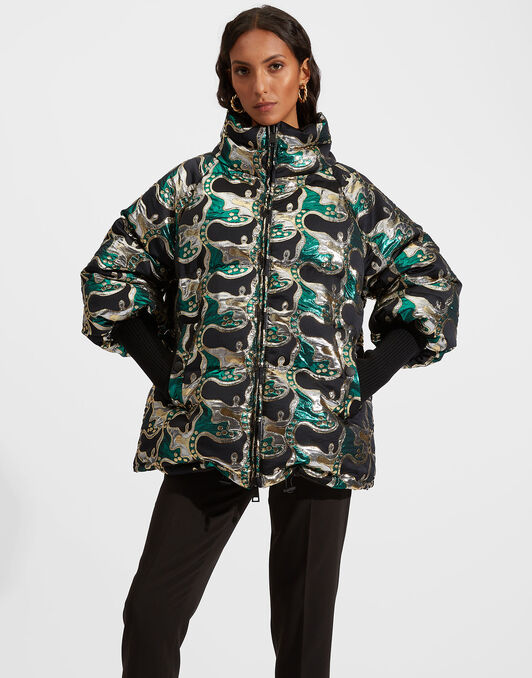 Reversible St. Moritz Jacket La DoubleJ: Spritz Verde DOW0003JCQ053