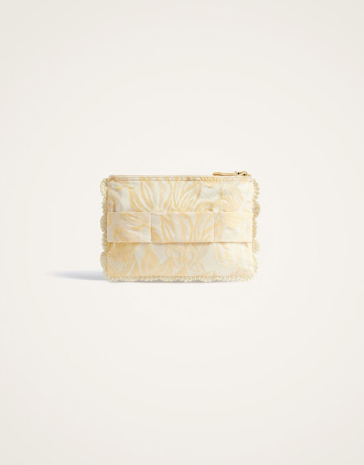 Hand Pochette La DoubleJ: Iris Yellow BAG0074JCQ109
