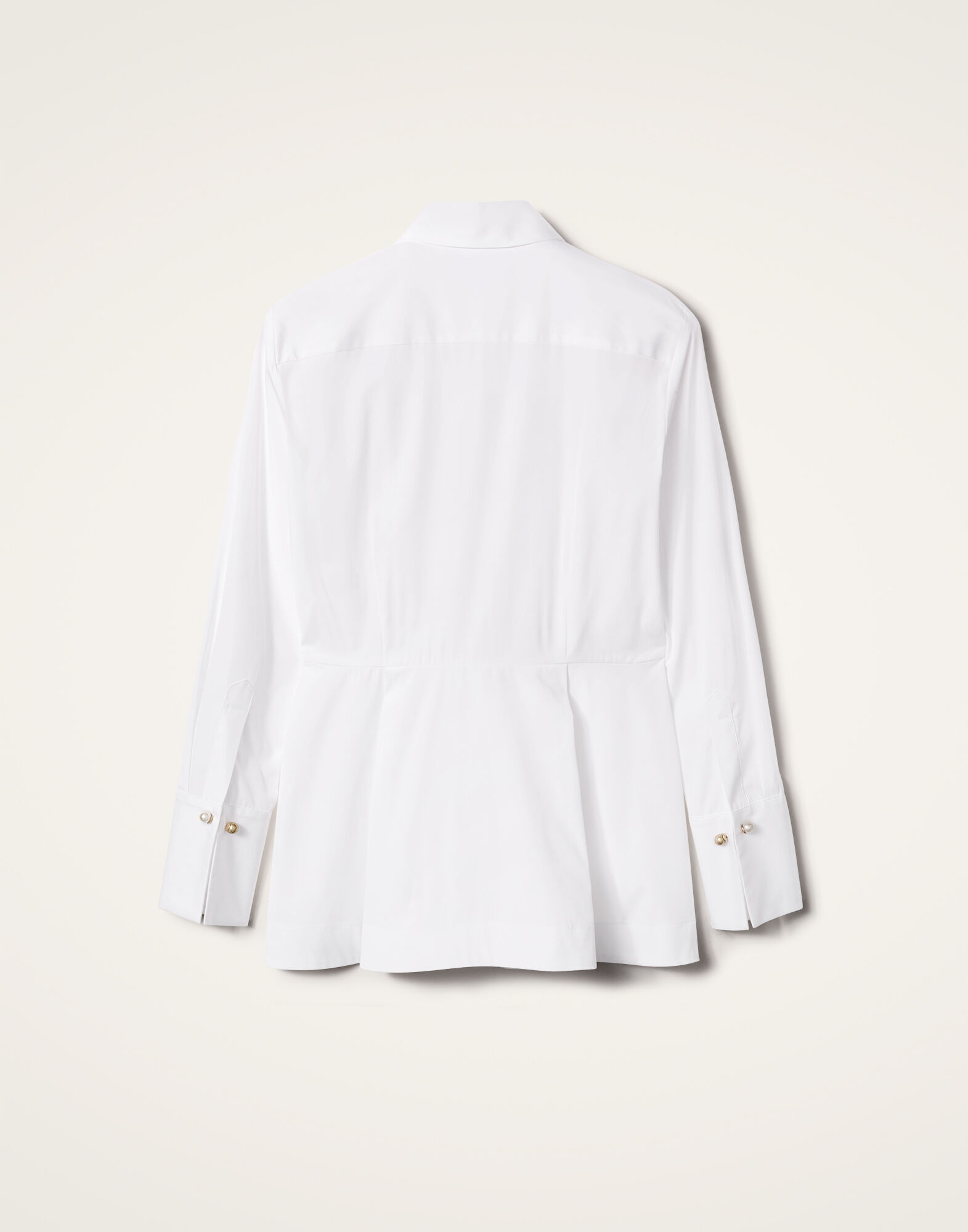 Iris Shirt La DoubleJ: Solid White Iris Shirt La DoubleJ: Solid White SHI0113COT064