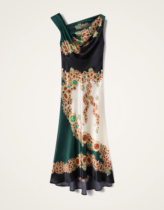 Twister Dress La DoubleJ: Gems Placée Dark Green Twister Dress La DoubleJ: Gems Placée Dark Green DRE1194SIL030