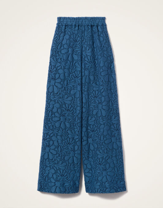 Lacey Palazzo Pants La DoubleJ: Solid Blue TRO0185LAC003