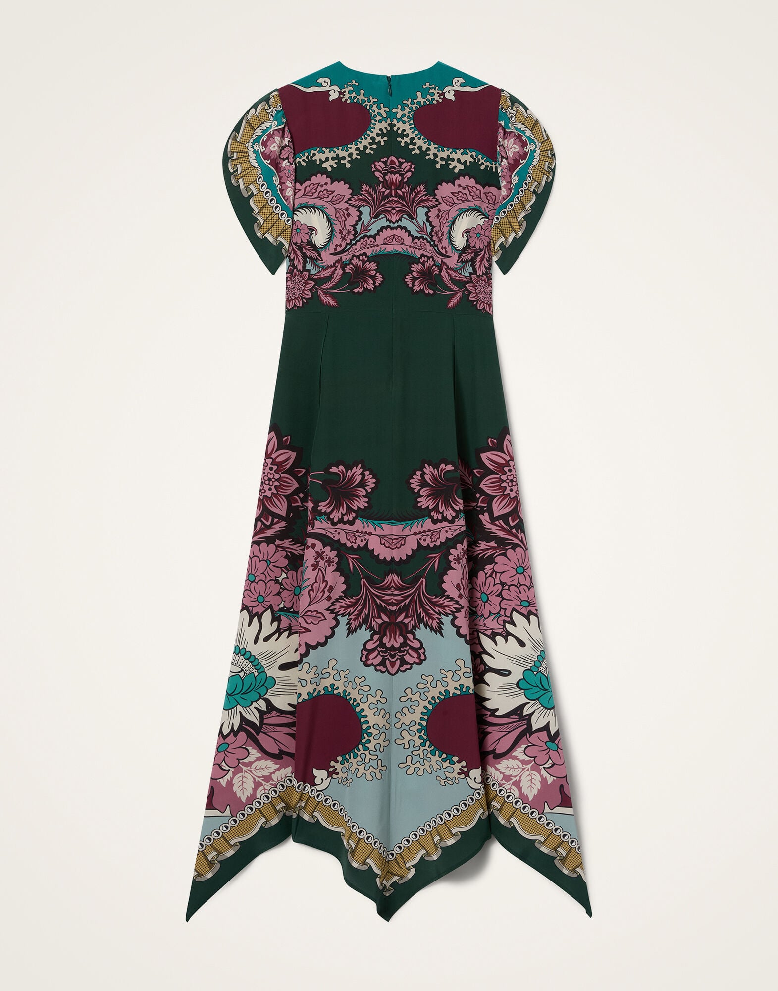 Cherie Scarf Dress La DoubleJ: Symposium Placée Dark Green Cherie Scarf Dress La DoubleJ: Symposium Placée Dark Green DRE0936CRE002