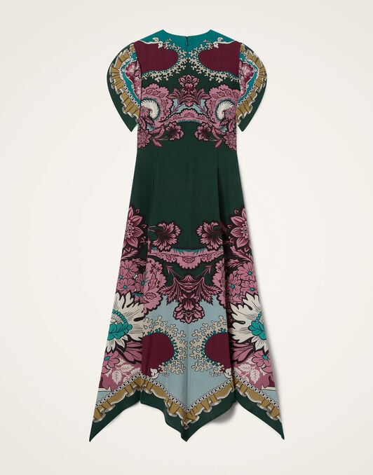 Cherie Scarf Dress La DoubleJ: Symposium Placée Dark Green Cherie Scarf Dress La DoubleJ: Symposium Placée Dark Green DRE0936CRE002