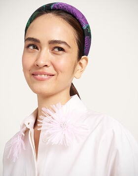 Medici Headband La DoubleJ: Botanical Black HEB0017JCQ144