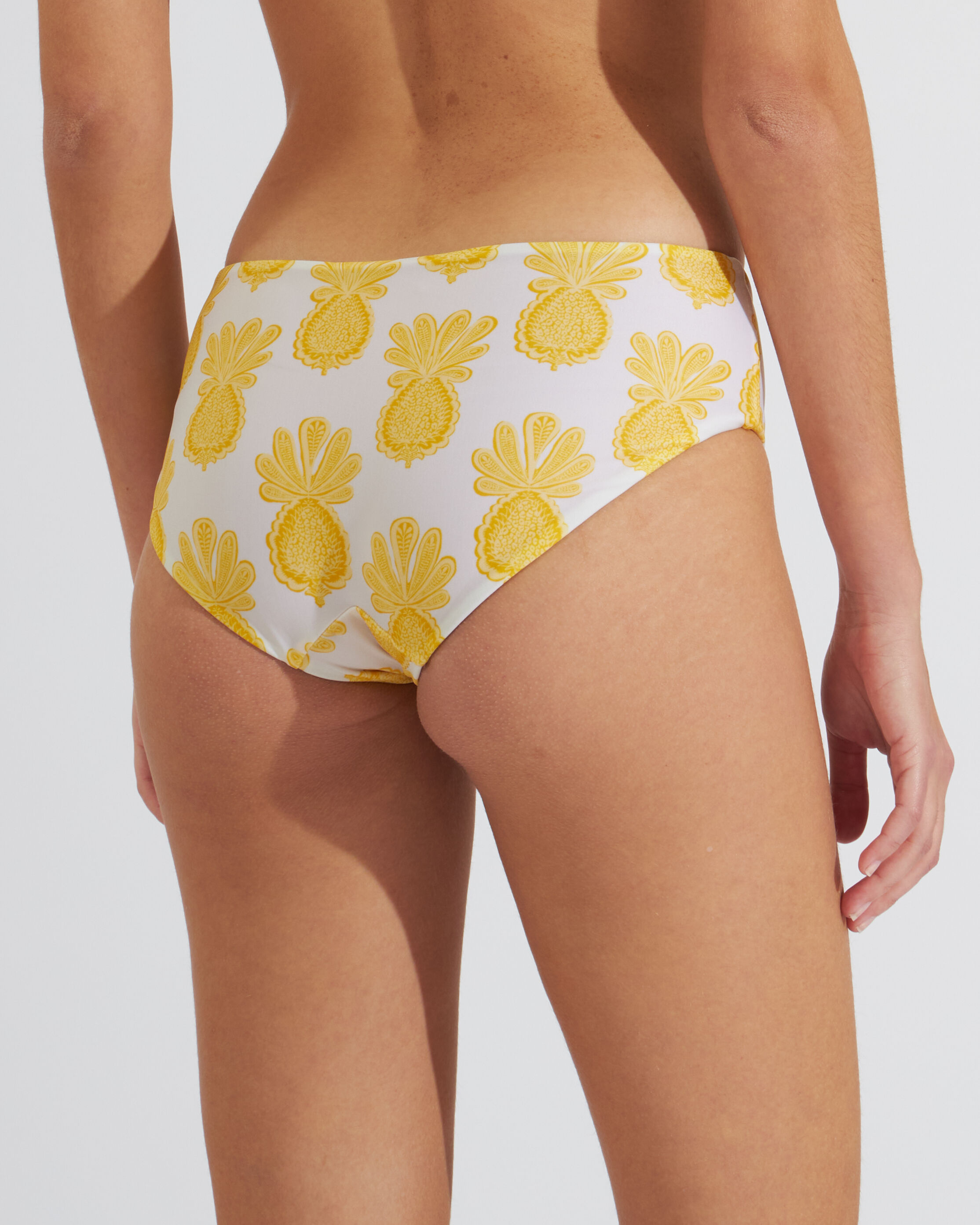 Boy Brief La DoubleJ: Pineapple Sunflower White Boy Brief La DoubleJ: Pineapple Sunflower White SWI0030LYC001