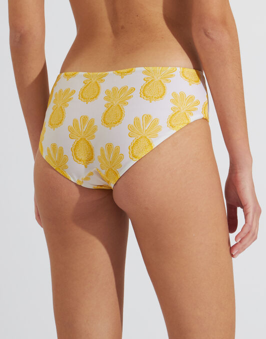 Boy Brief La DoubleJ: Pineapple Sunflower White Boy Brief La DoubleJ: Pineapple Sunflower White SWI0030LYC001