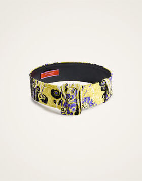 Medium Belt La DoubleJ: Atlantis Yellow BEL0007VEL016