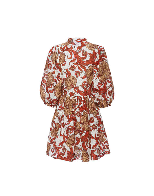 Mini Portofino Dress La DoubleJ: Reef White DRE0751EMB031