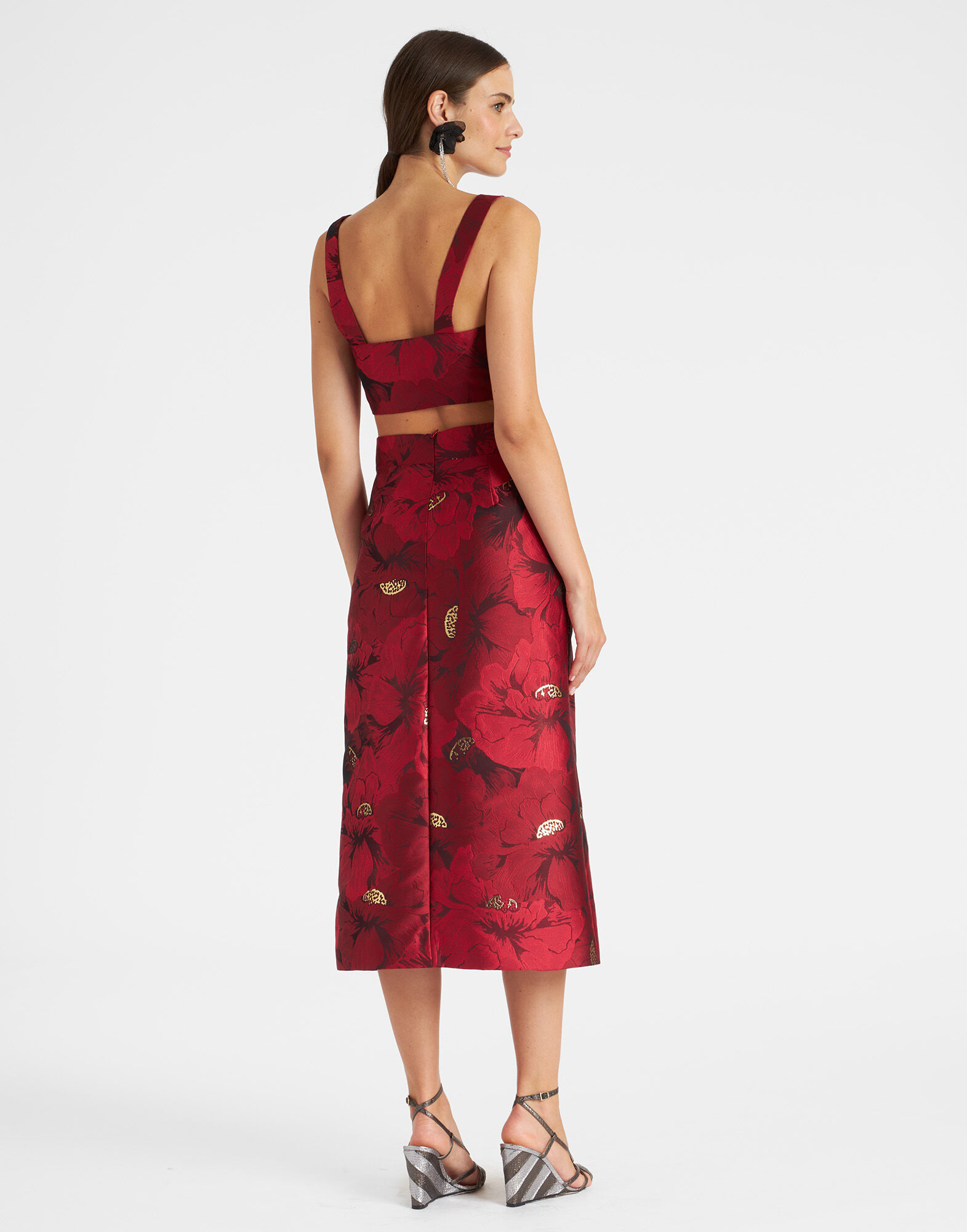Baia Crop Top La DoubleJ: Ruby Red Baia Crop Top La DoubleJ: Ruby Red TOP0113JCQ062