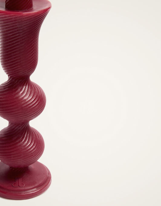 Space Bubble Candle La DoubleJ: Solid Bordeaux CAN0018WAX001