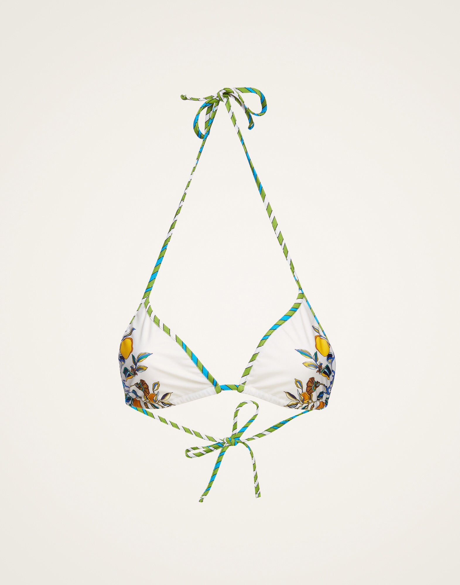 Bikini Top La DoubleJ: Borboni Placée Bianco Bikini Top La DoubleJ: Borboni Placée Bianco SWI0032LYC003