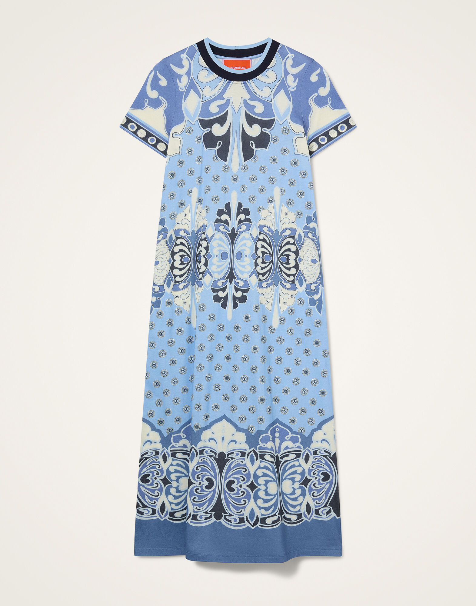 Sporty Swing Dress La DoubleJ: Cocoon Placée Blue Sporty Swing Dress La DoubleJ: Cocoon Placée Blue DRE1106JER085