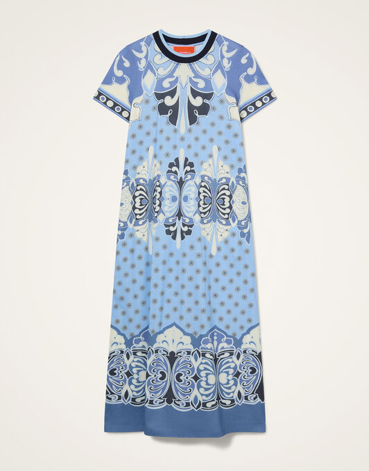 Sporty Swing Dress La DoubleJ: Cocoon Placée Blue Sporty Swing Dress La DoubleJ: Cocoon Placée Blue DRE1106JER085
