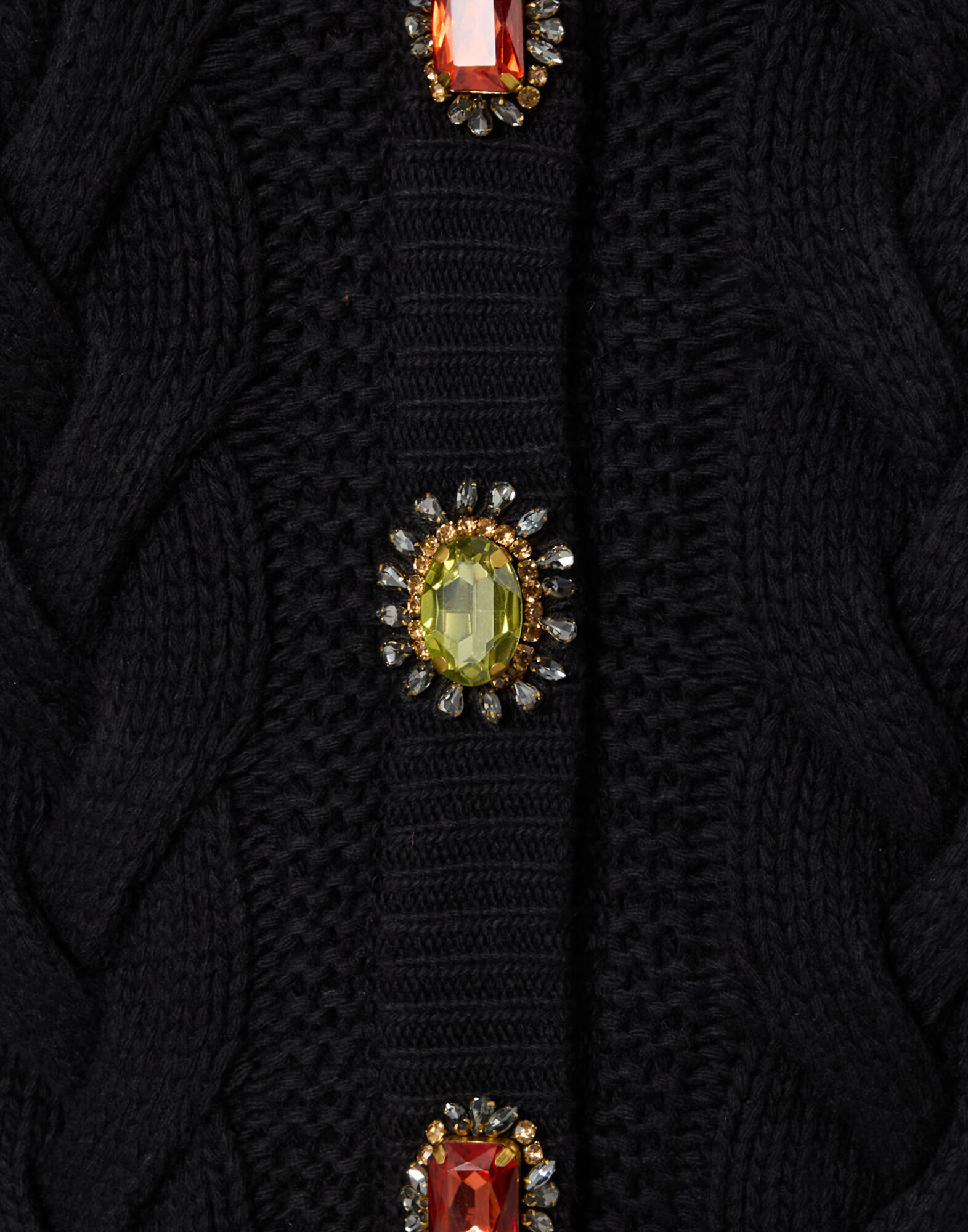 Portrait Cardigan La DoubleJ: Solid Black PUL0211KNI120