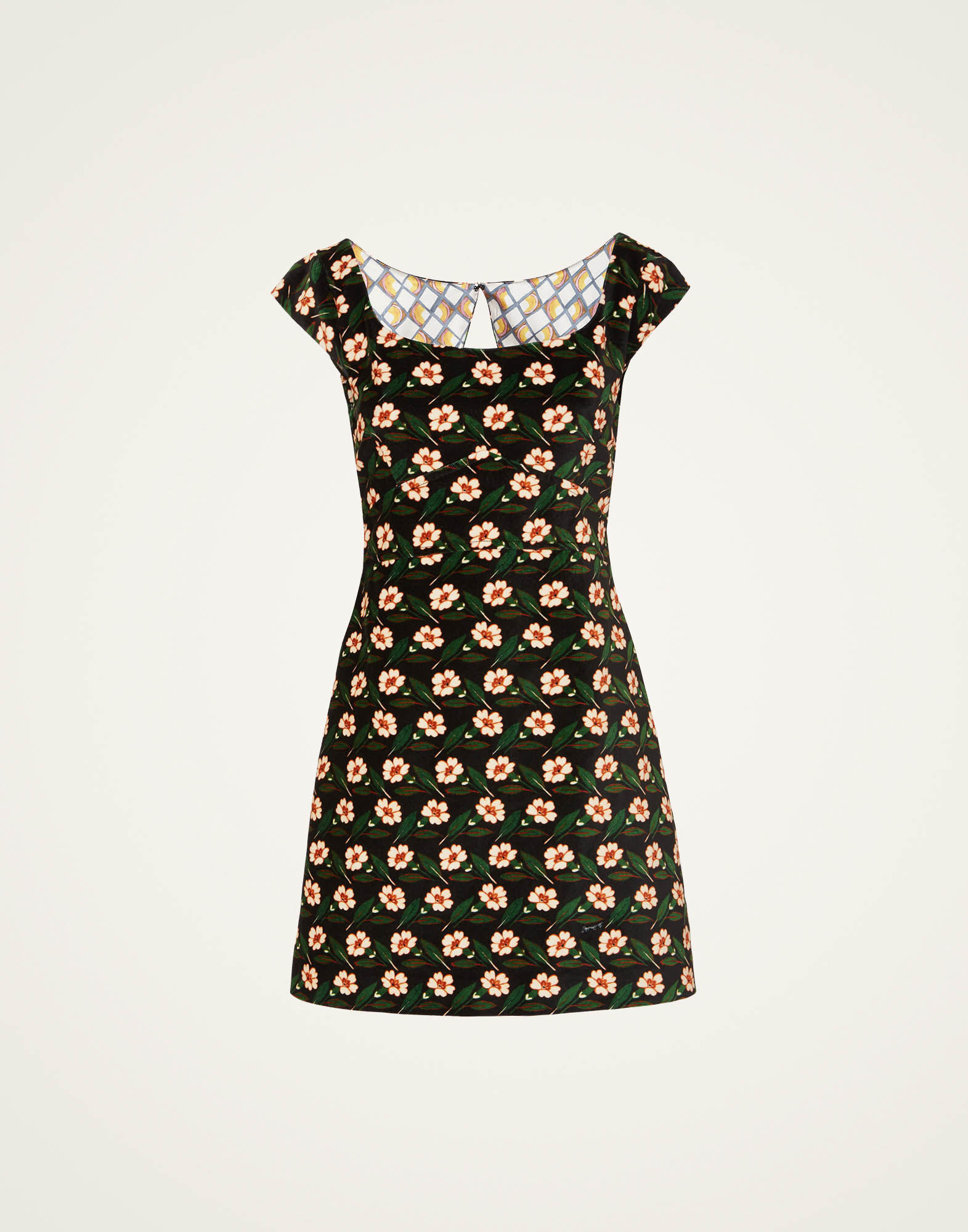 Mini Arabesque Dress La DoubleJ: Mayfair Black Mini Arabesque Dress La DoubleJ: Mayfair Black DRE0833VEL001