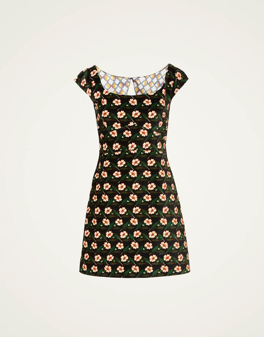 Mini Arabesque Dress La DoubleJ: Mayfair Black Mini Arabesque Dress La DoubleJ: Mayfair Black DRE0833VEL001