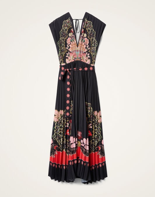 Accordion Dress La DoubleJ: Cornucopia Placée Black Accordion Dress La DoubleJ: Cornucopia Placée Black DRE0991CHF007