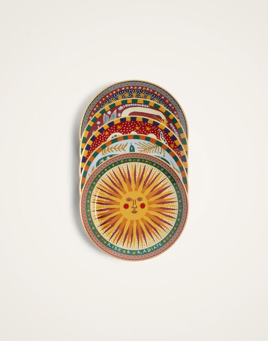 Mini Plates Set of 5 La DoubleJ: Power of Light Multicolor Mini Plates Set of 5 La DoubleJ: Power of Light Multicolor SID0007CER001