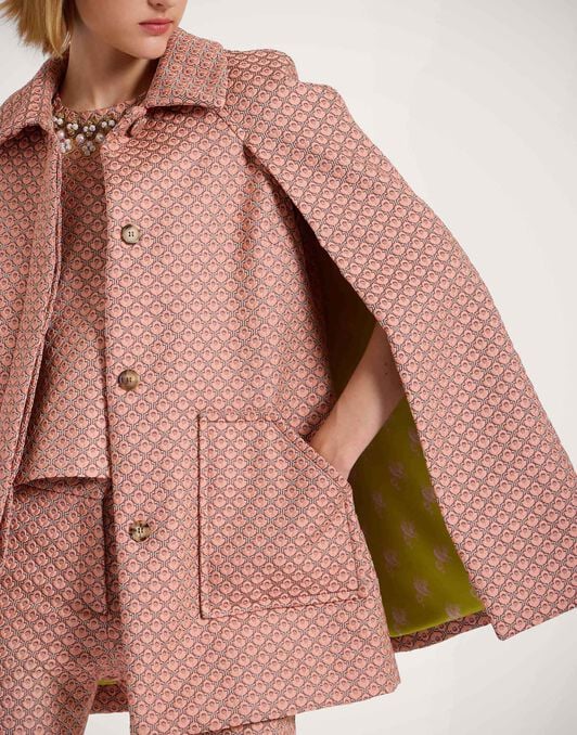 Milano Mini Cape La DoubleJ: Tulip Pale Pink Milano Mini Cape La DoubleJ: Tulip Pale Pink JAC0072JCQ088