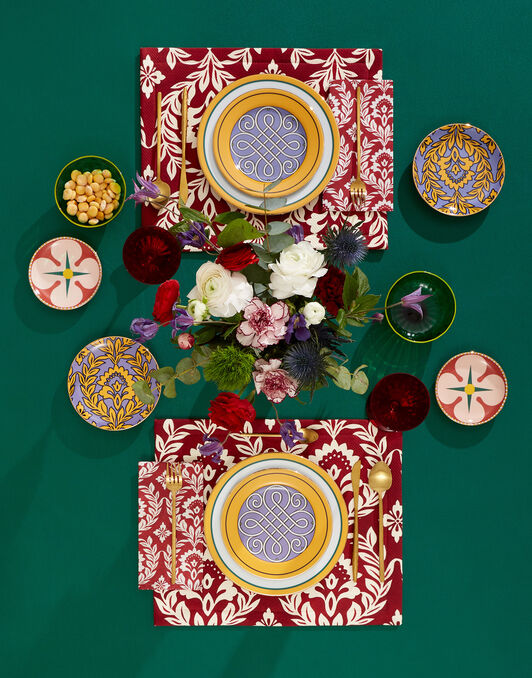 Dessert Plates Set Of 2 La DoubleJ: Cortile Yellow Dessert Plates Set Of 2 La DoubleJ: Cortile Yellow DIS0063CER001