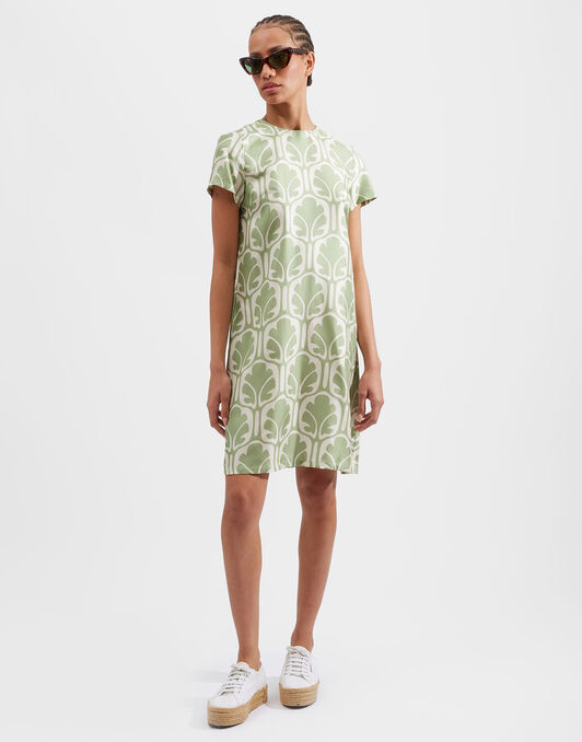 Mini Swing Dress La DoubleJ: Grove Mini Swing Dress La DoubleJ: Grove DRE0963SIL006