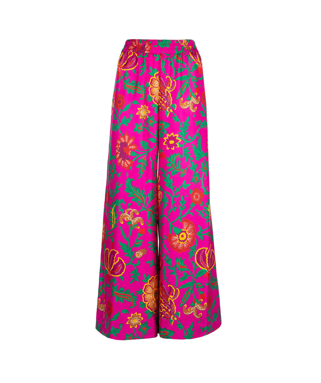 Palazzo Pants La DoubleJ: Dragon Flower Fucsia Palazzo Pants LaDoubleJ: Dragon Flower Fucsia TRO0003SIL001
