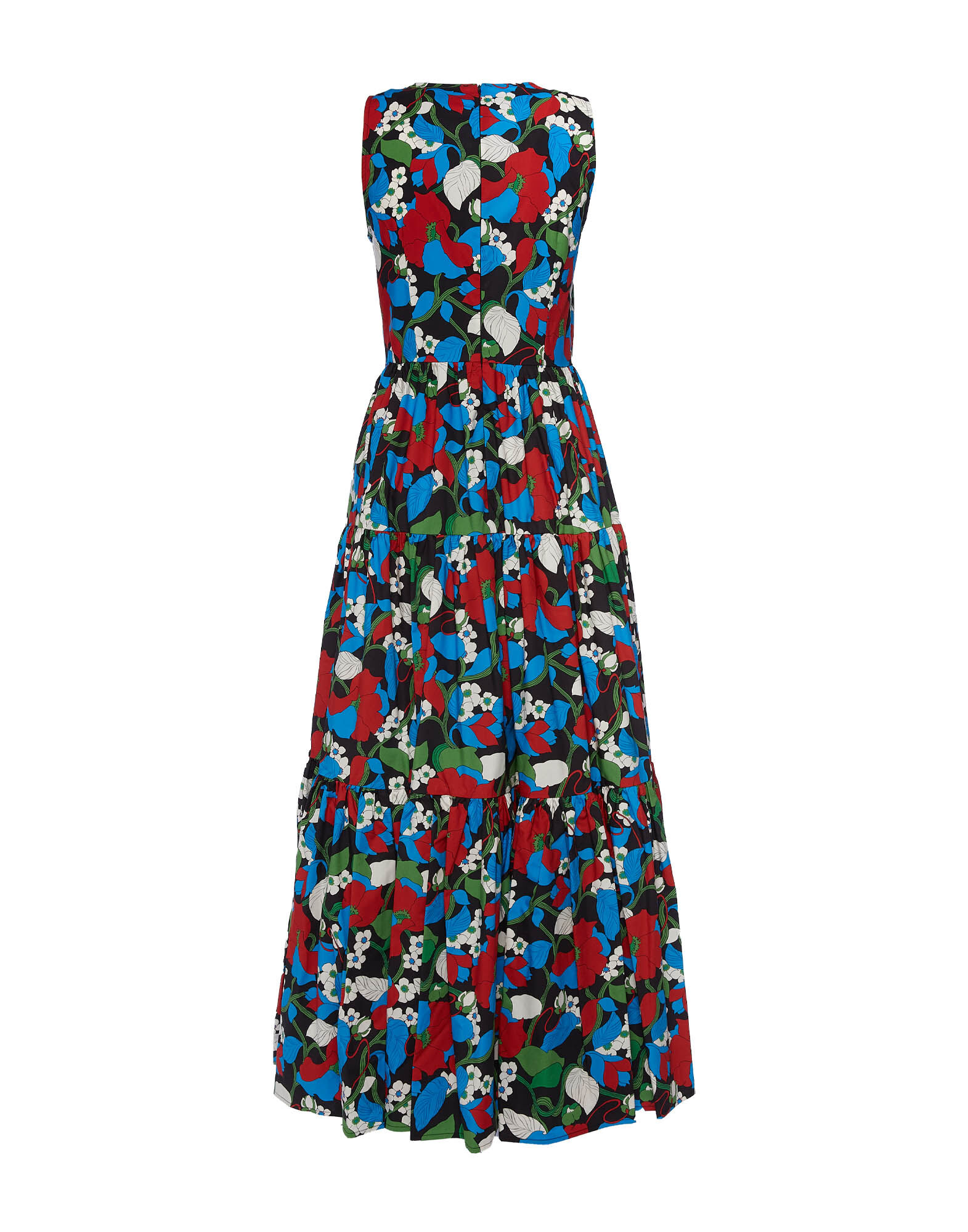 Sleeveless Big Dress La DoubleJ: Vines Black Sleeveless Big Dress La DoubleJ: Vines Black DRE0185COT001