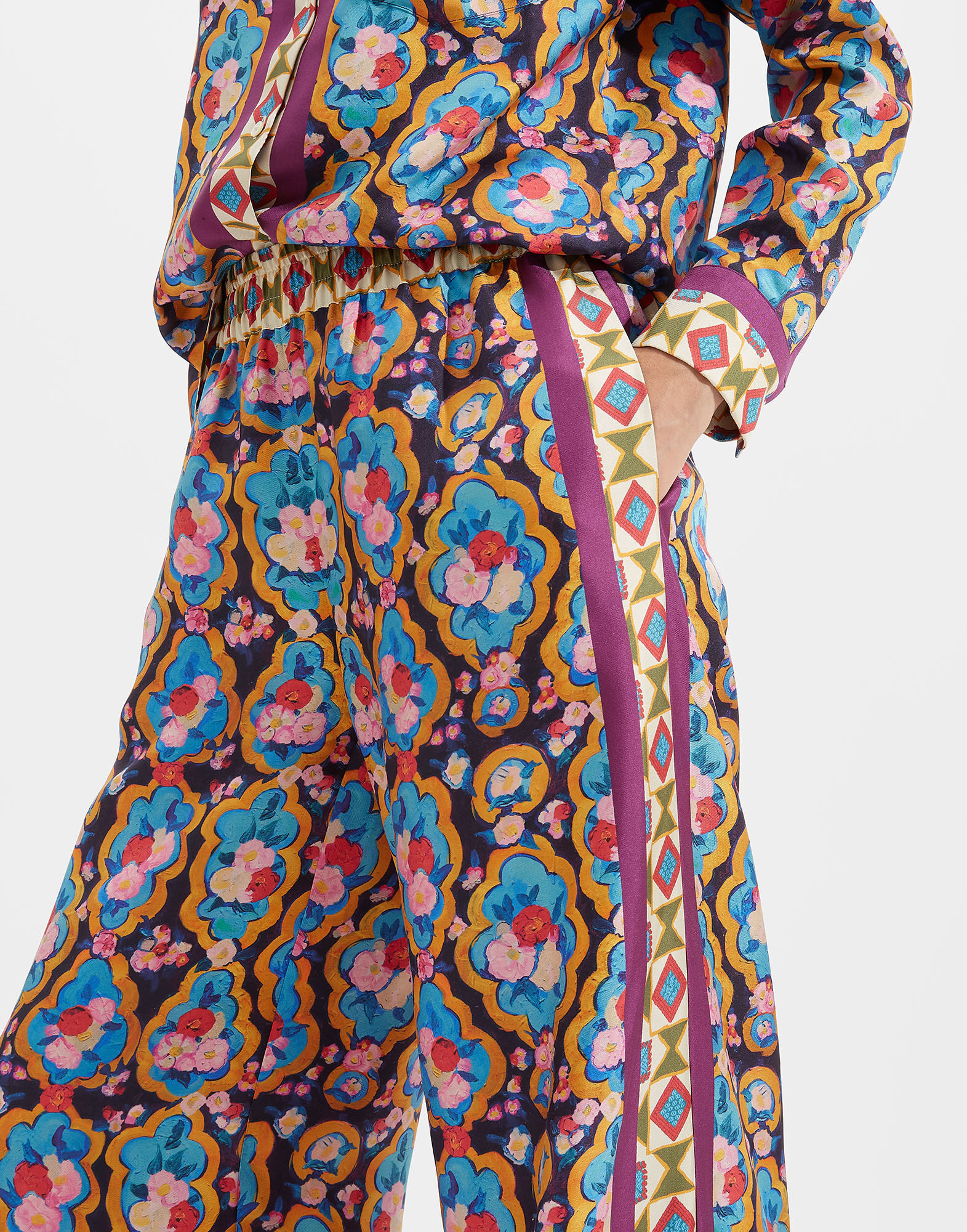 Palazzo Pants La DoubleJ: Matisse Placée TRO0026SIL006