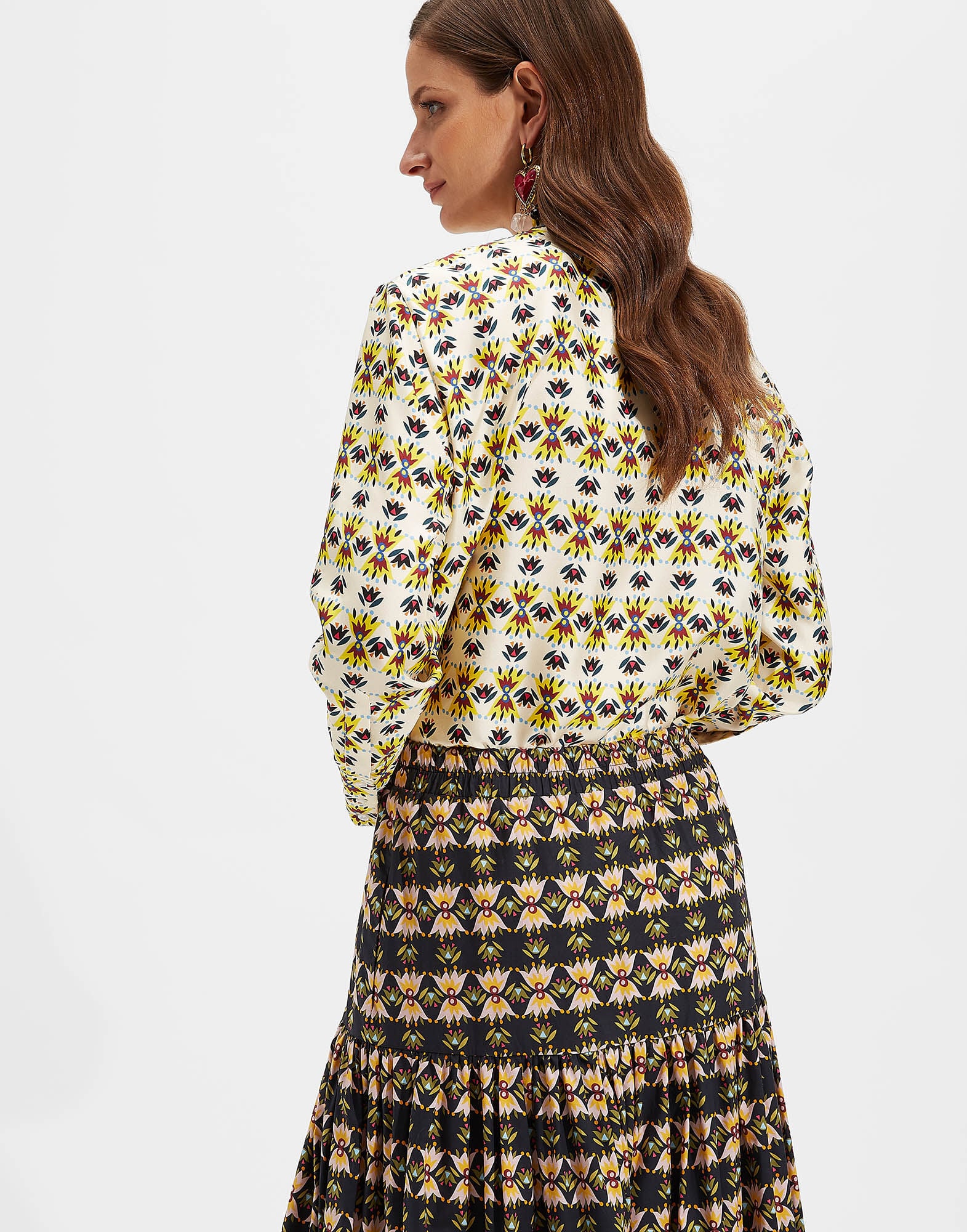 Portofino Shirt La DoubleJ: Bacetto Bianco Portofino Shirt LaDoubleJ: Bacetto Bianco SHI0046SIL001