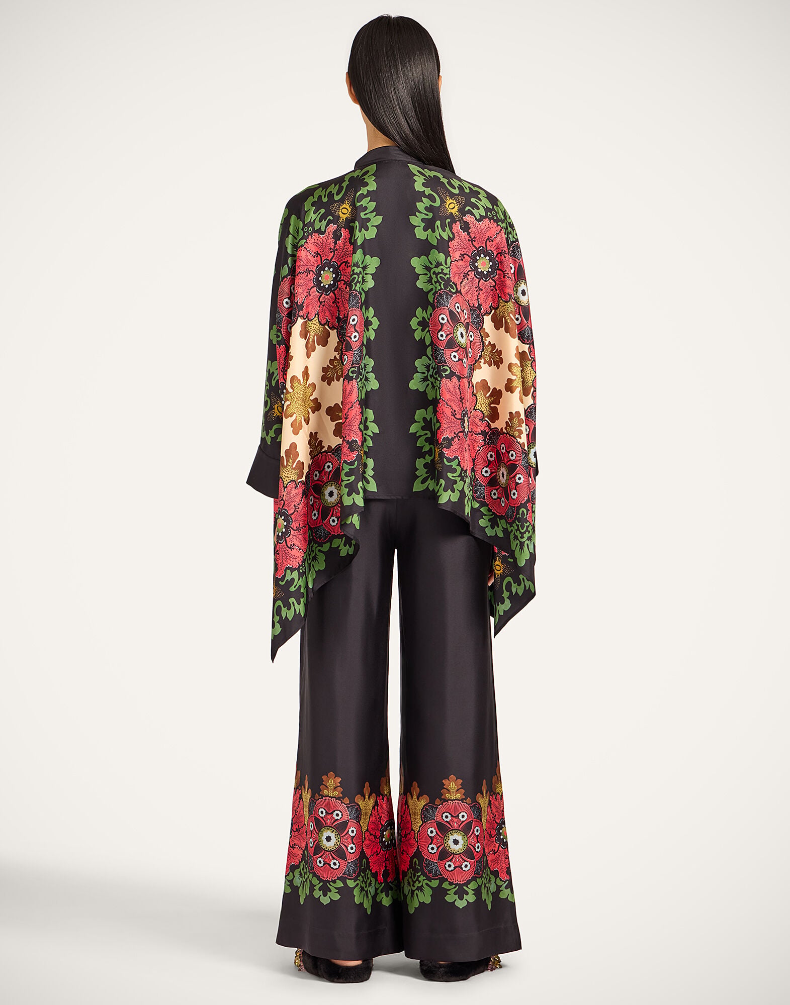 Palazzo Pants La DoubleJ: Bounty Placée Red TRO0026SIL006
