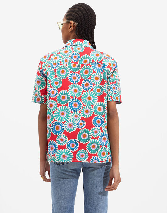 Clerk Shirt La DoubleJ: Crazy Daisy Clerk Shirt La DoubleJ: Crazy Daisy SHI0020COT020