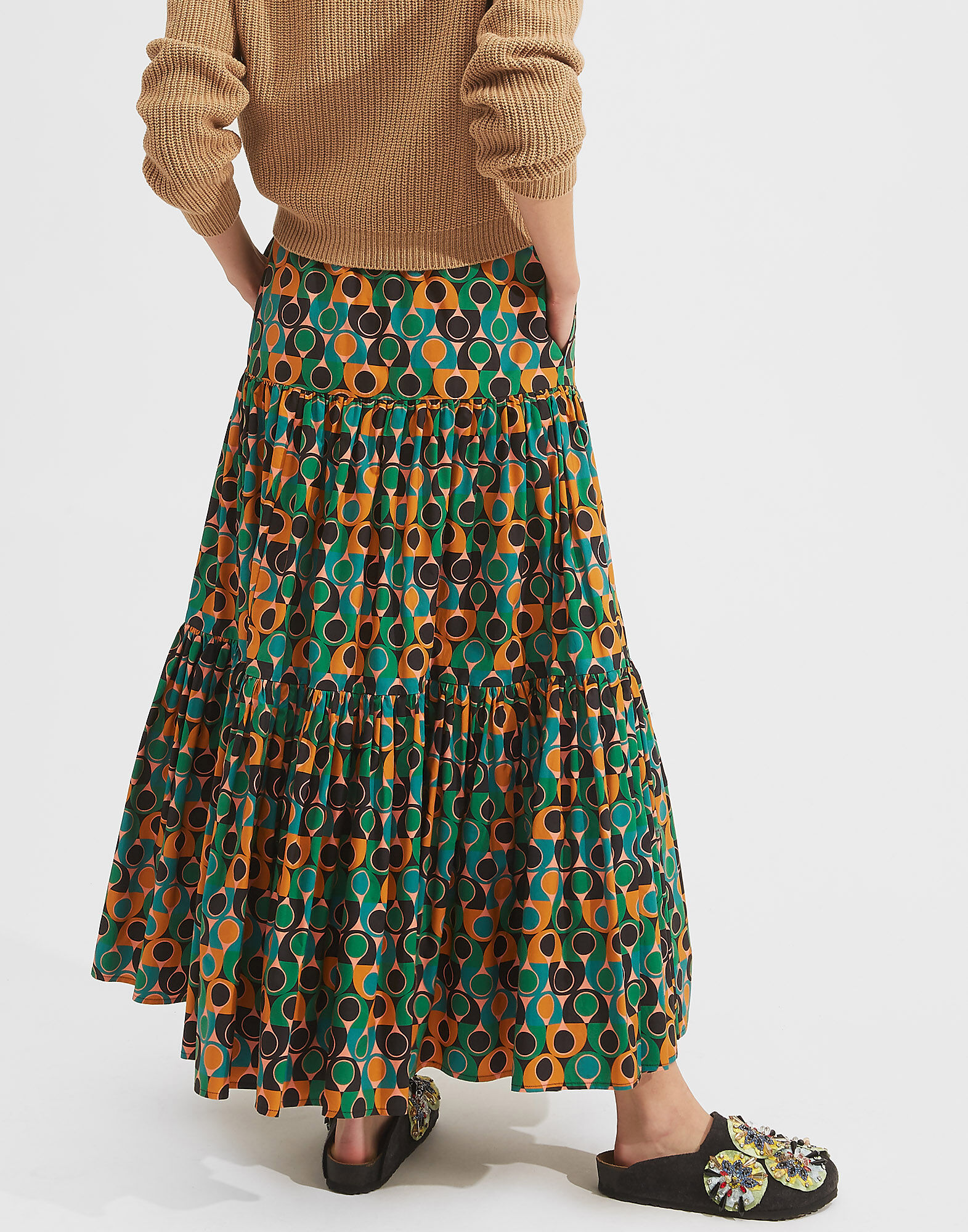 Big Skirt LaDoubleJ: Gumball Verde SKI0001COT001