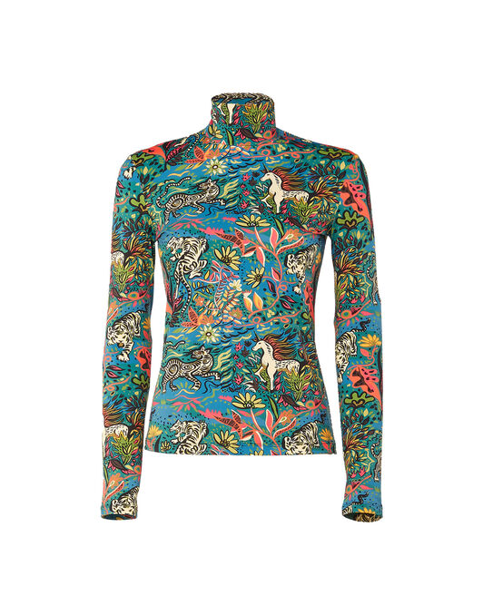 Turtleneck La DoubleJ: Giungla SHI0030JER005